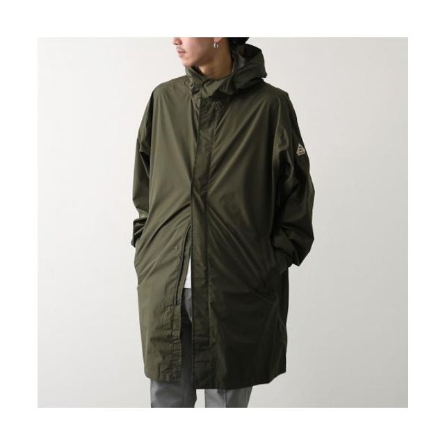 ロングコート EISSAURE エイソール HUZ015P （3170/DEEP-KHAKI/カーキ）