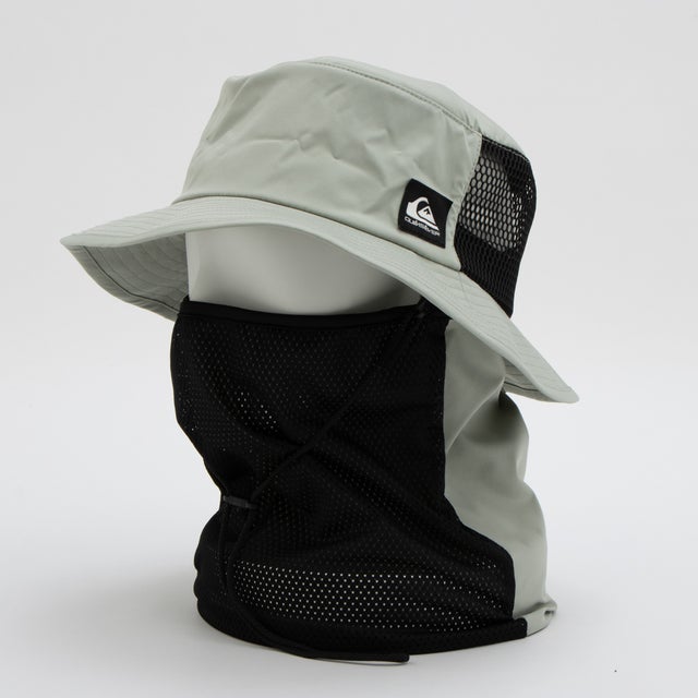 マリン 帽子 WR UV WATER FACE MASK HAT【返品不可商品】 （オリーブ）