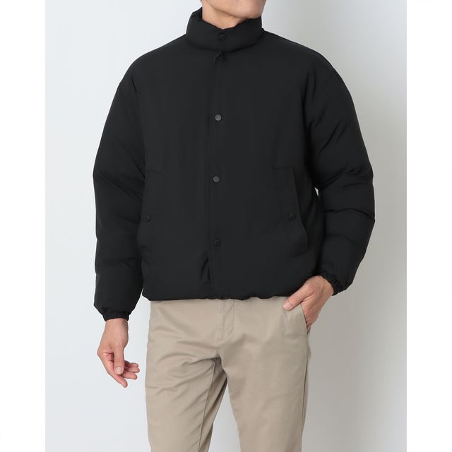 ジュニア アウトドアカジュアル 中綿ジャケット ORIGINAL WASH DNA AIR MICRO RIP JKT QJK264002 （BLK）