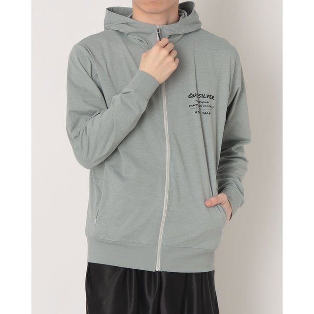 マリン ラッシュガード GW HAND DRAWN ZIP HOODIE （グレー）