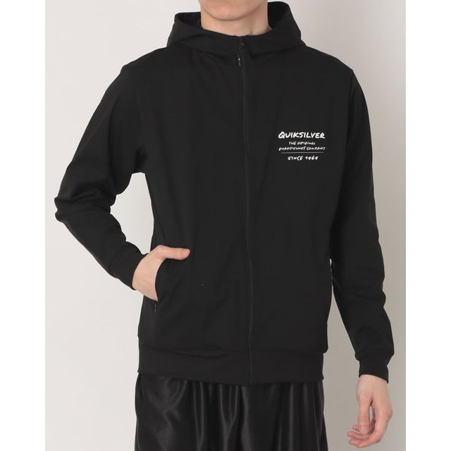 マリン ラッシュガード GW HAND DRAWN ZIP HOODIE （ブラック）