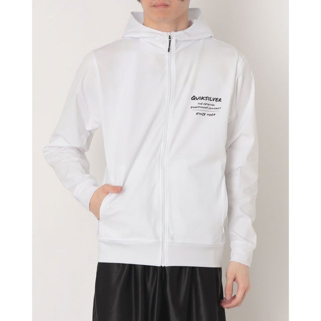 マリン ラッシュガード GW HAND DRAWN ZIP HOODIE （ホワイト）