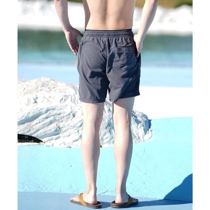 水着 トランクス ボードショーツ メンズ 海パン ワンポイント【返品不可商品】 （TMZ0）｜詳細画像