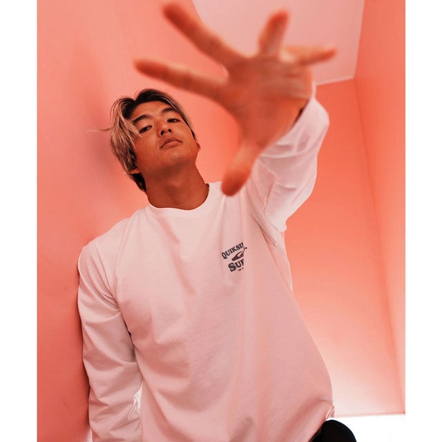 長袖 Tシャツ ロンT メンズ ロゴ バックプリント （WHT）