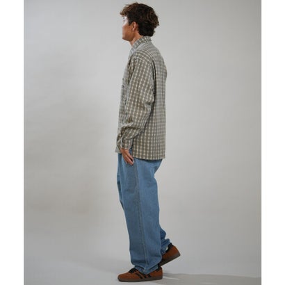 長袖 シャツ メンズ チェック CHECK CHINO （GRN）｜詳細画像