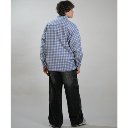 長袖 シャツ メンズ チェック CHECK CHINO （GRN）｜詳細画像