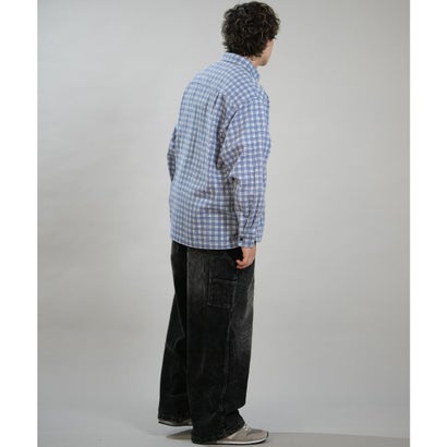長袖 シャツ メンズ チェック CHECK CHINO （GRN）｜詳細画像