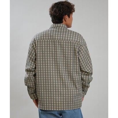長袖 シャツ メンズ チェック CHECK CHINO （GRN）｜詳細画像