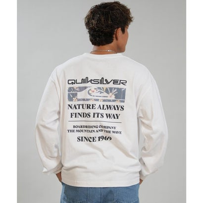 長袖 Tシャツ ロンT メンズ バックプリント NEW （WHT）｜詳細画像
