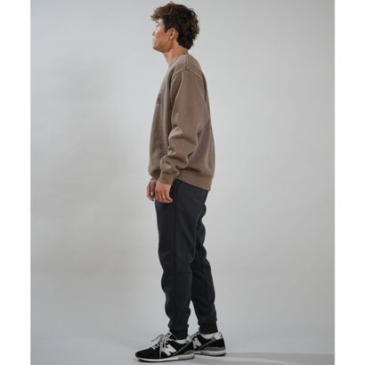 トレーナー スウェット ロンT メンズ バックプリント QS （BLK）｜詳細画像