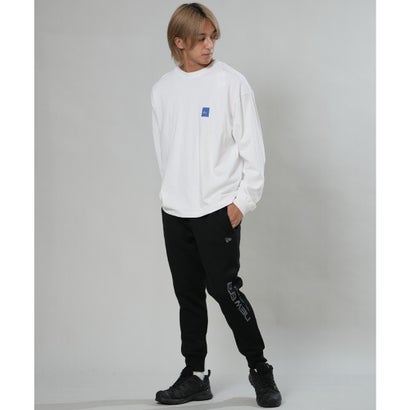 長袖 Tシャツ ロンT メンズ バックプリント ロゴ （BLK）｜詳細画像