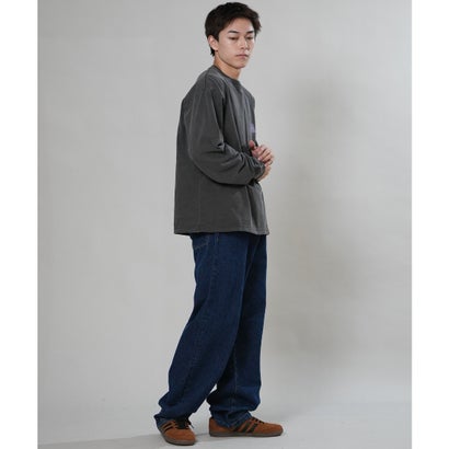 長袖 Tシャツ ロンT メンズ バックプリント ロゴ （WHT）｜詳細画像