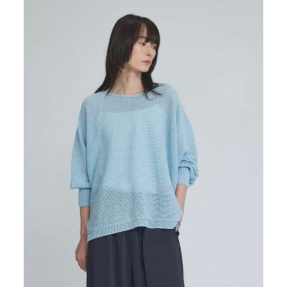 【夏まで快適に着られる】camifineニットプルオーバー （ベージュ）｜詳細画像