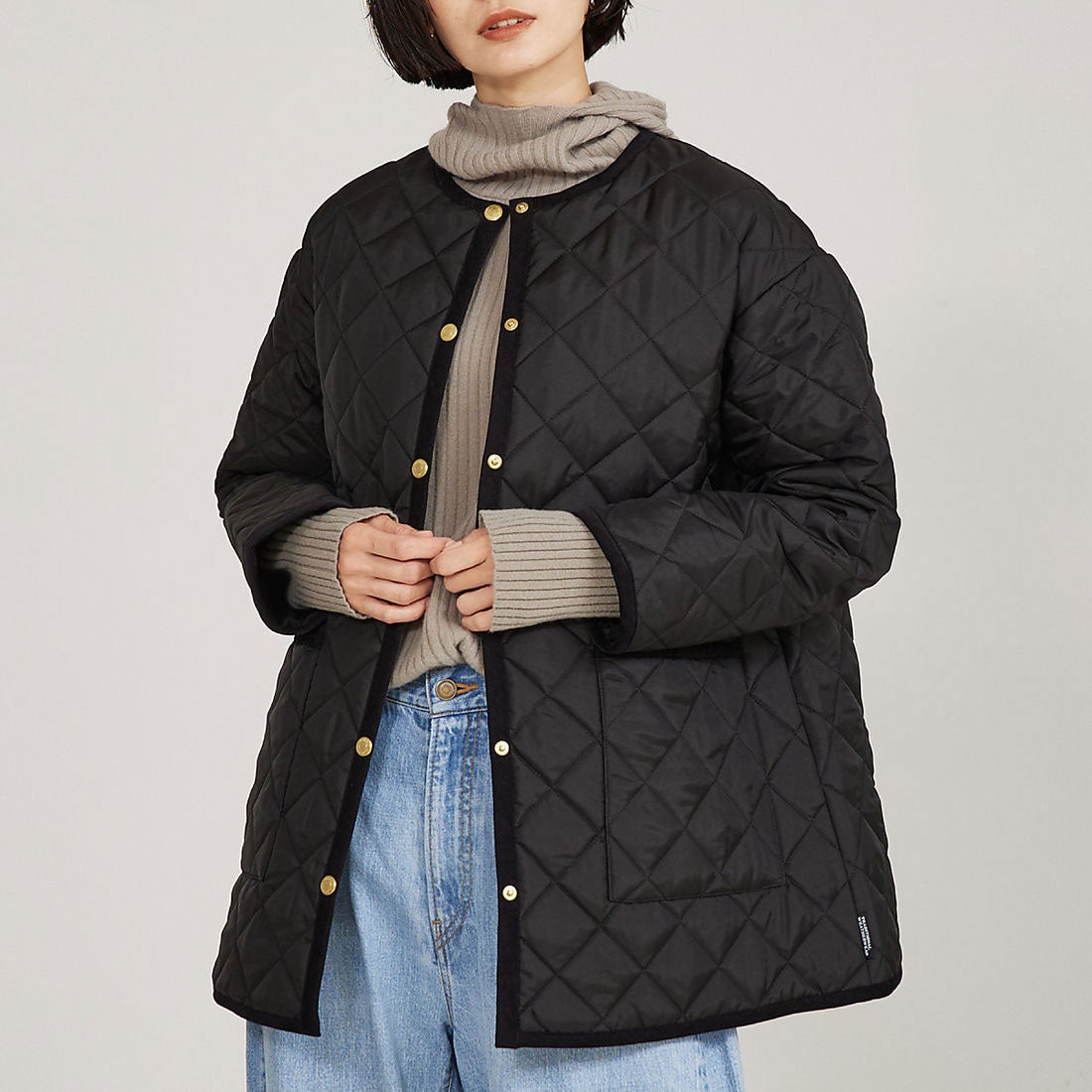 カリテ qualite 【Traditional Weatherwear】 キルティングミドル 