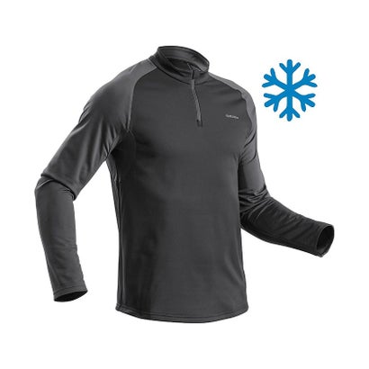 ケシュア/メンズ/QUECHUAメンズ長袖TシャツウォームSH100 BLK （ブラック）｜詳細画像