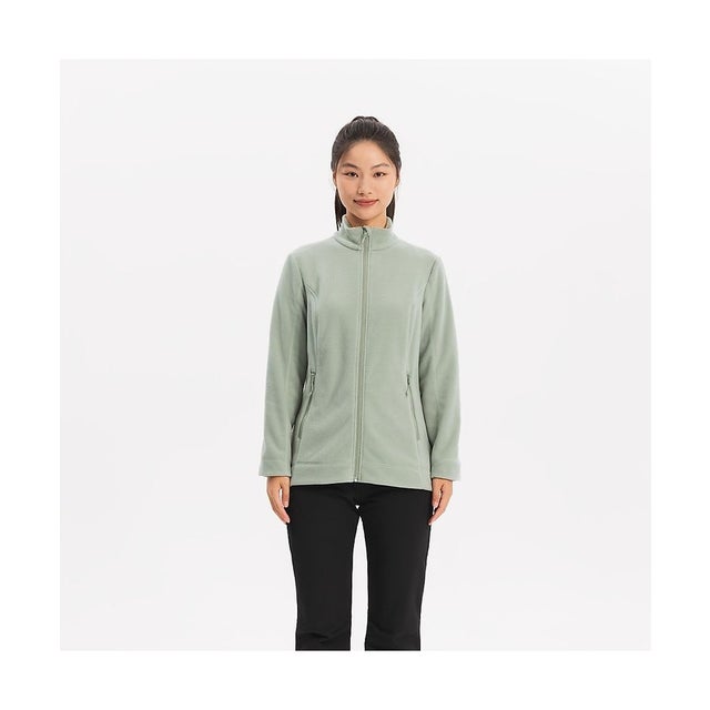 /レディス/QUECHUAレディースフリースジャケットMH100 GRN （グリーン）
