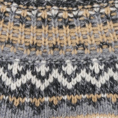 キイト QUIITO ROUND JACQUARD PULLOVER （オフホワイト）｜詳細画像