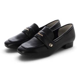 付け替えベルト付き2wayローファー （black）