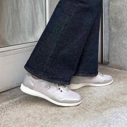 【le coq sportif×Riz raffinee】【軽量】ベーシックスニーカー （ベージュメタリック）｜詳細画像