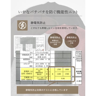 片畔編み深Vネックニットプルオーバー （ボルドー）｜詳細画像