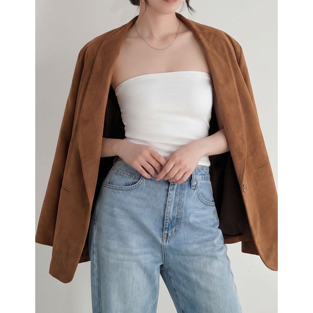 カップ付きベアトップ[返品交換不可] （ホワイト）