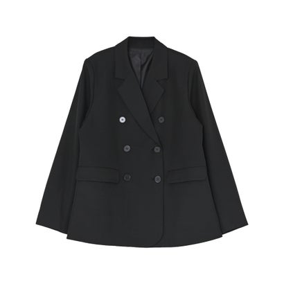 ［撥水加工/アンチピリング/UVカット100%］］ストレッチツイルテーラードジャケット （ブラック）｜詳細画像