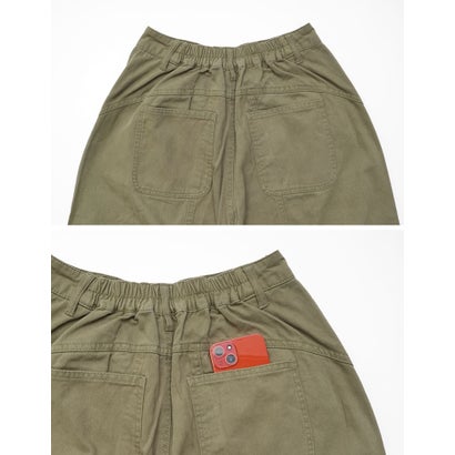 [TREND BOTTOM COLLECTION][低身長/高身長サイズ有]カツラギウォッシュドコクーンパンツ （ブラウン）｜詳細画像