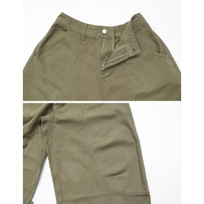 [TREND BOTTOM COLLECTION][低身長/高身長サイズ有]カツラギウォッシュドコクーンパンツ （ブラック）｜詳細画像