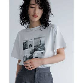 [2024SS COLLECTION]シーンナリーフォトプリントTシャツ （ホワイト）