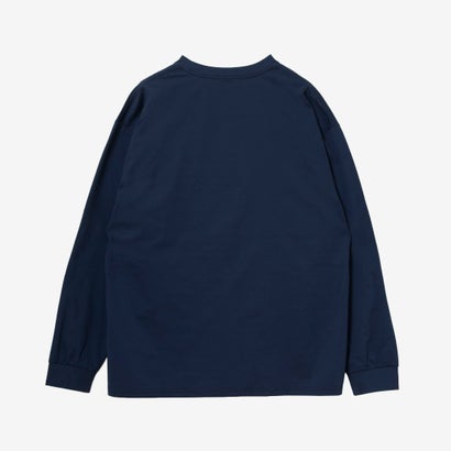 ペアテックスビッグ長袖Tシャツ （ネイビー）｜詳細画像