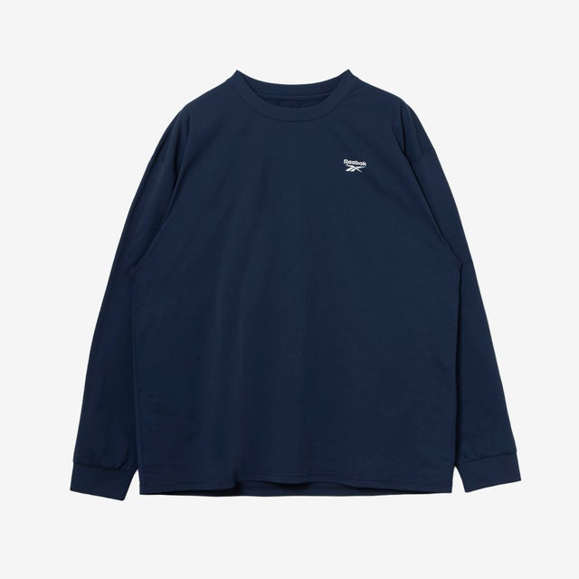 ペアテックスビッグ長袖Tシャツ （ネイビー）
