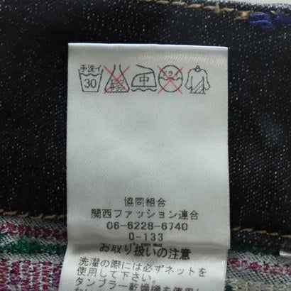 リネーム Rename 刺繍ミニスカート （ブラック）｜詳細画像