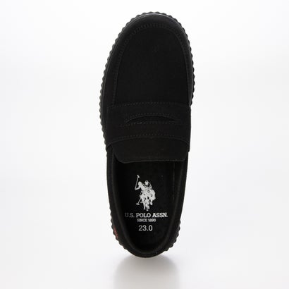 ジーラ GeeRA 【U.S. POLO ASSN.】厚底ローファー （ブラック）｜詳細画像
