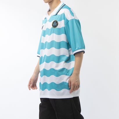 BOTTER フットボールデザインTシャツ / TEE （ブルー/ホワイト）｜詳細画像