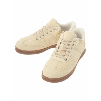 【la farfa SHOES/ラ・ファーファシューズ】スエードハンズフリースニーカー （茶）｜詳細画像