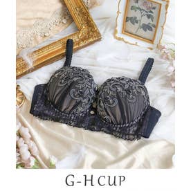 ◆ナタリー ブラジャー （GーH） ＜Glamor Bra／バストアップタイプ＞ （ブラック(019)）