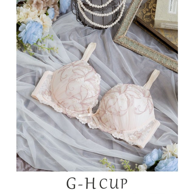 ◆パロール ブラジャー （GーH） ＜Glamor Bra／サイドすっきりタイプ＞ （ピンク(071)）
