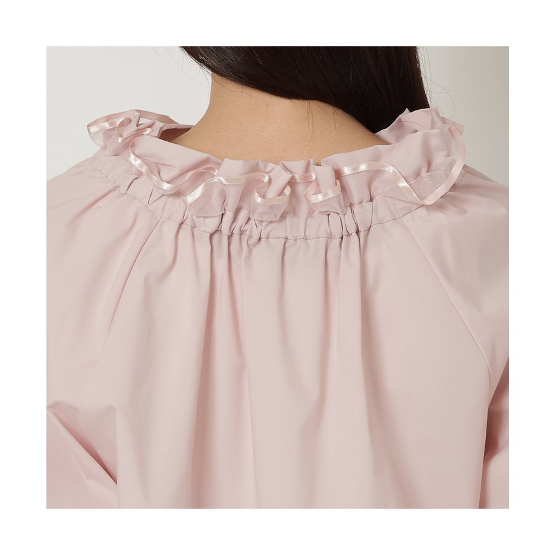 ローズティアラ RoseTiara バルーン袖ブラウス （ダークブルー） -靴 