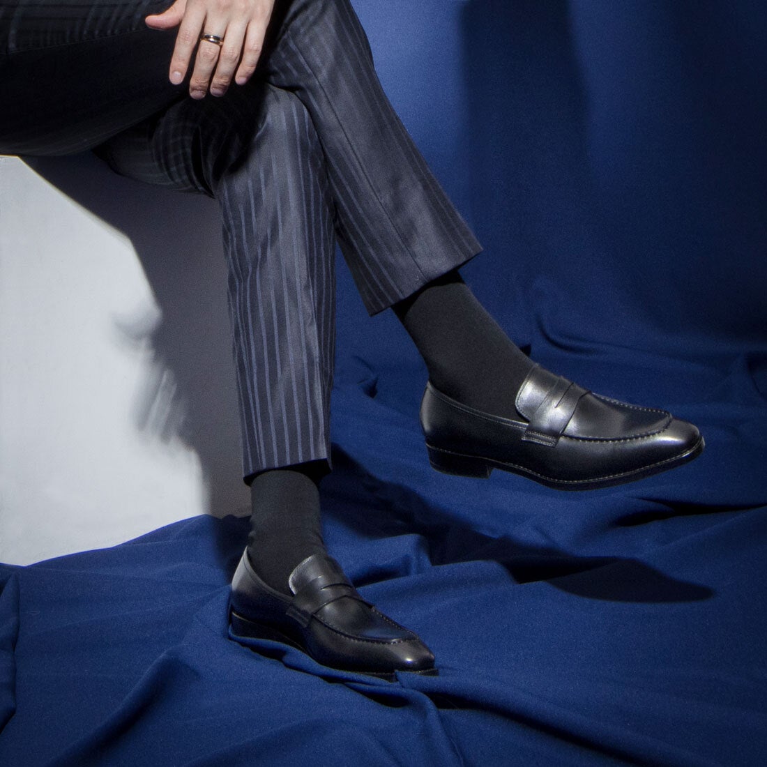 リザード ReZARD イタリアンレザーローファー （ブラック） -靴＆ファッション通販 ロコンド〜自宅で試着、気軽に返品