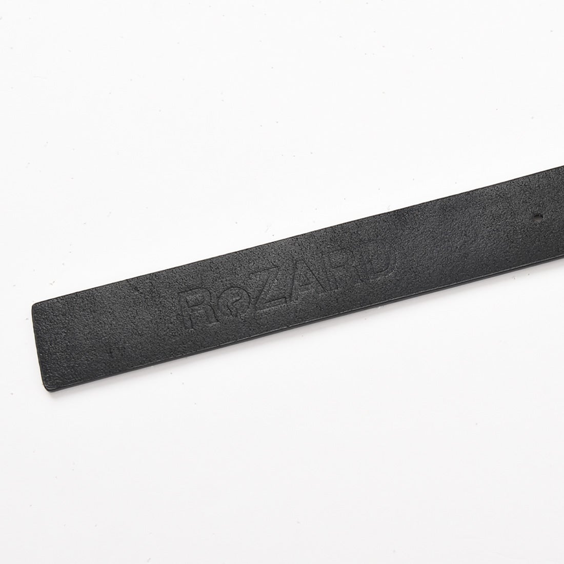 リザード ReZARD Logo leather Belt （ブラック）