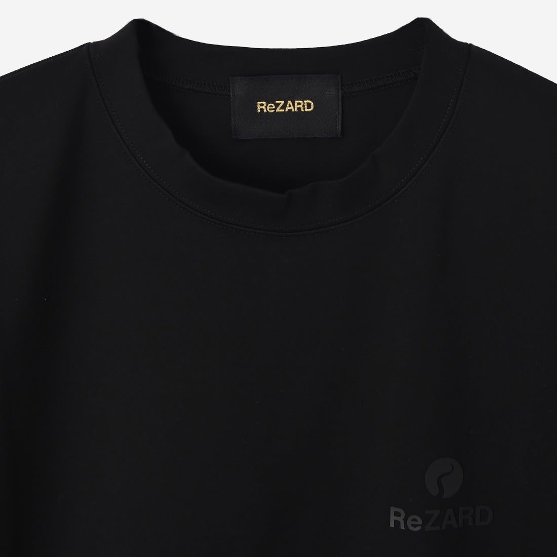 リザード ReZARD One-point logo regular-fit T-shirts （ブラック