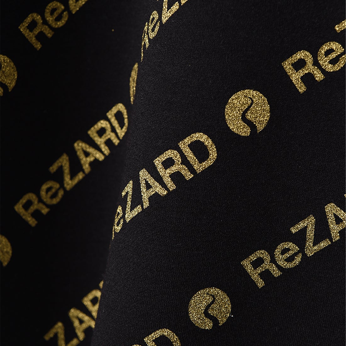 【ReZARD】Logo Printed Zip-up Hoodie 金