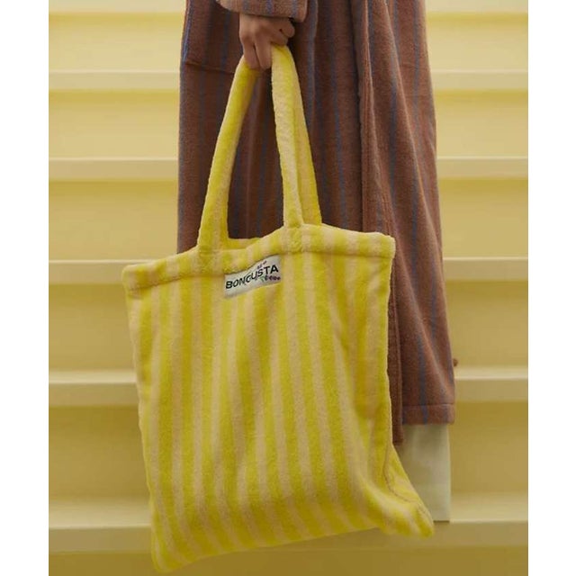 【BONGUSTA/ボングスタ】NARAM TOTEBAG/トートバッグ/ストラ （イエロー）