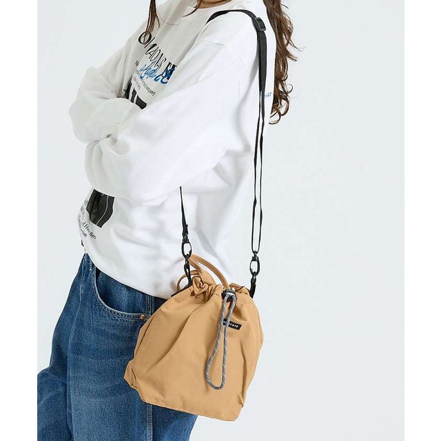 【ROOTOTE/ルートート】SC.サコッシュ.ドローストリングーB/サコッシュ （ベージュ）