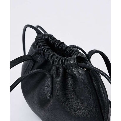 【YAHKI】YH-827 HAND BAG/巾着バッグ/スタッズ/レザーバッグ （ブラック）｜詳細画像