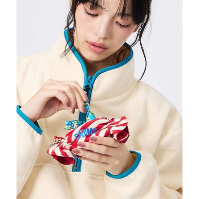 ルージュ ヴィフ ラクレ Rouge vif la cle 入荷次第WEBON【CHUMS/チャムス】Candy Pouch/小物入れ/チャ （パープル）｜詳細画像
