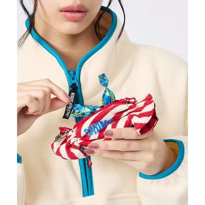 ルージュ ヴィフ ラクレ Rouge vif la cle 入荷次第WEBON【CHUMS/チャムス】Candy Pouch/小物入れ/チャ （パープル）｜詳細画像