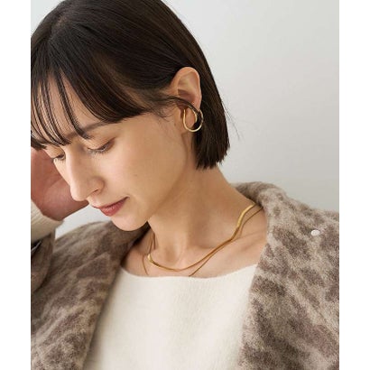 ルージュ ヴィフ ラクレ Rouge vif la cle 【PETER+JUNE/ピーターアンドジューン】2連レイヤードゴールドネックレス （ゴールド）｜詳細画像