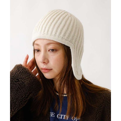 ルージュ ヴィフ ラクレ Rouge vif la cle 【RUBEN/ルーベン】RUS－8349/EAR COVER BEANIE/イヤ （ブラック）｜詳細画像