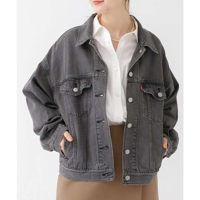 【定番人気追加】【Levi's/リーバイス】90S TRUCKER トラッカージ （ブラック）